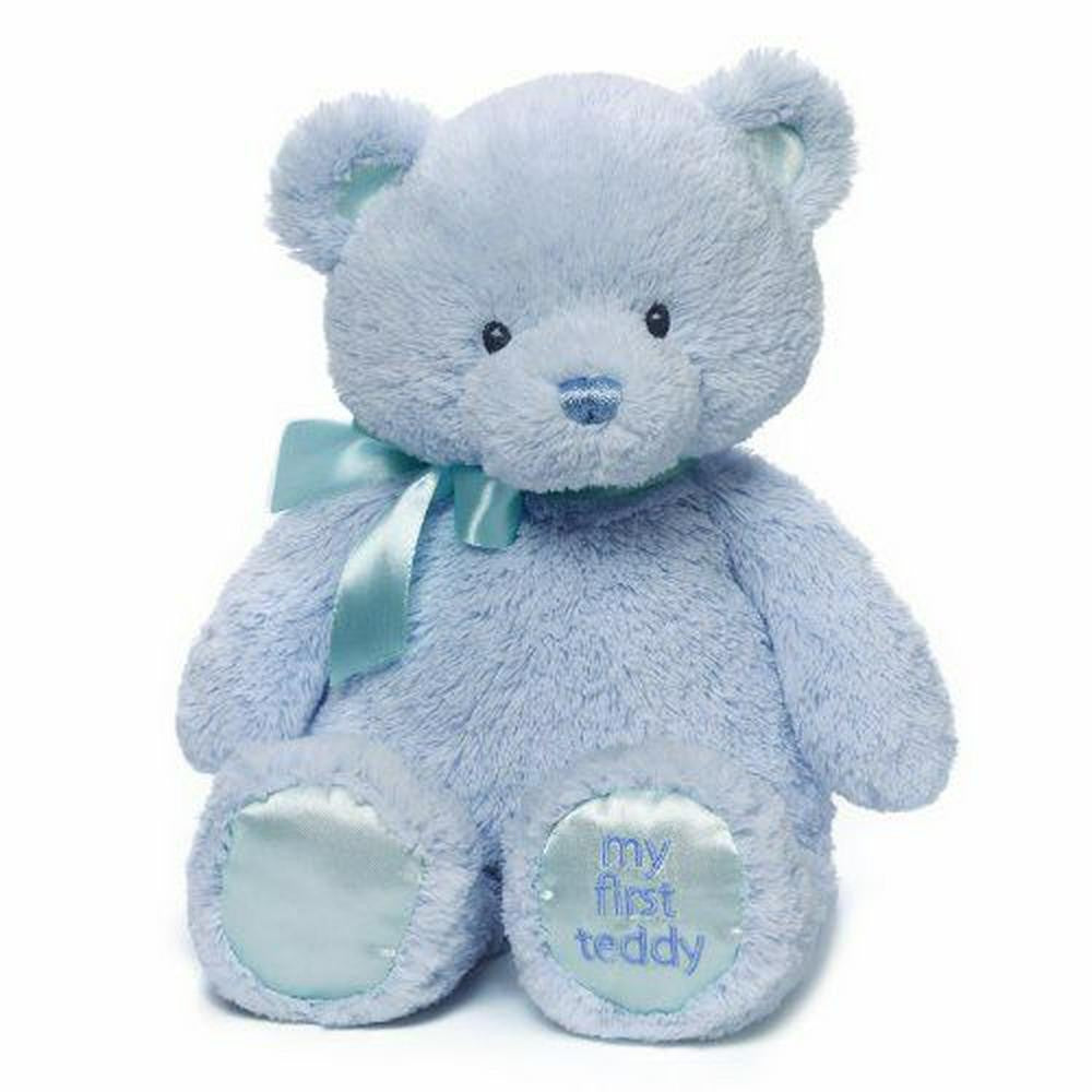My First Teddy Blue 38cm