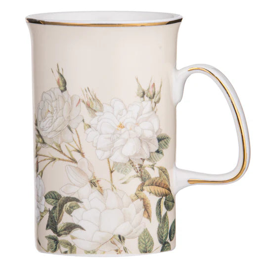 Ashdene Elegant Rose Mug | Cream