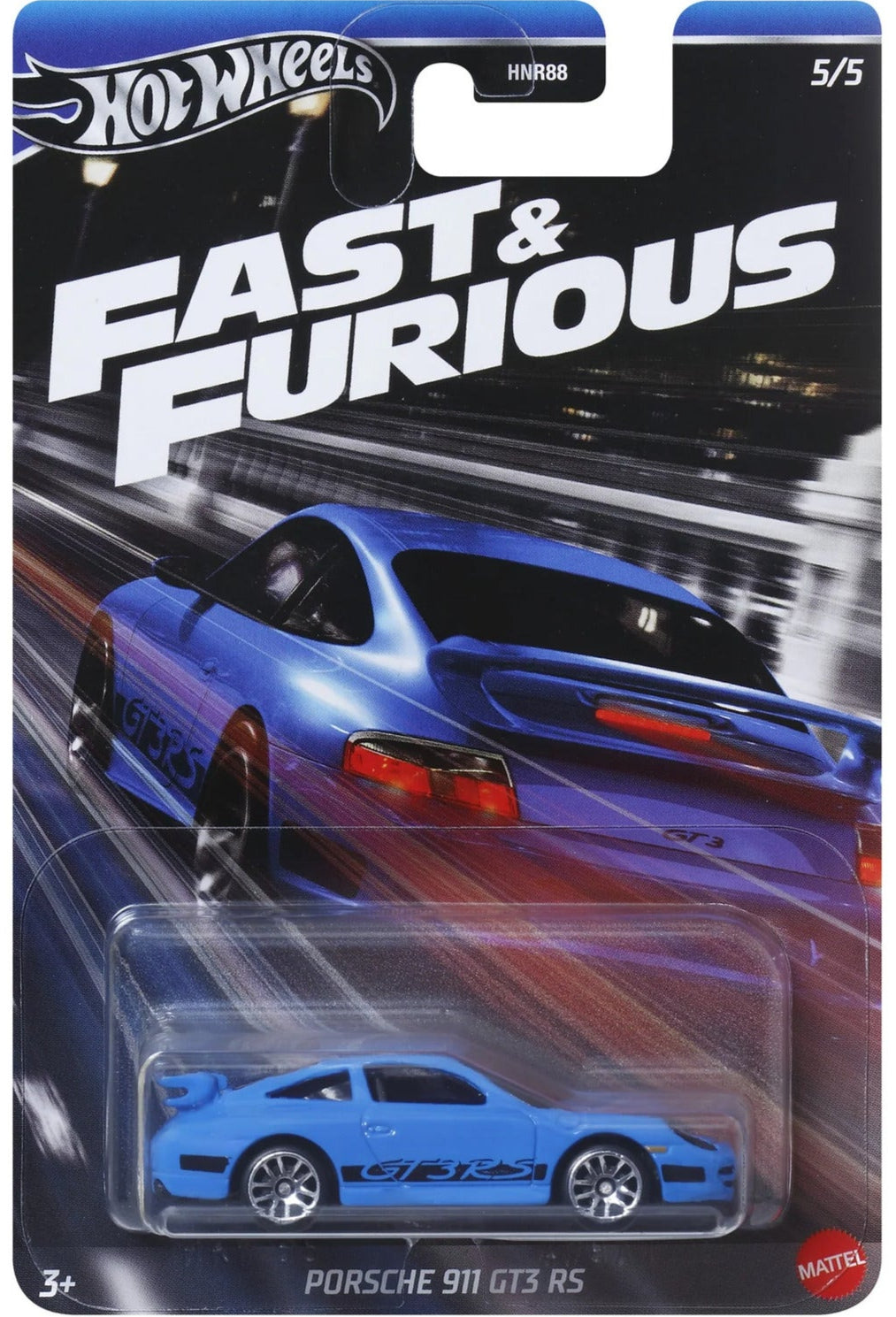 Hot Wheels Fast & Furious Car | Porsche 911 CT3 RS