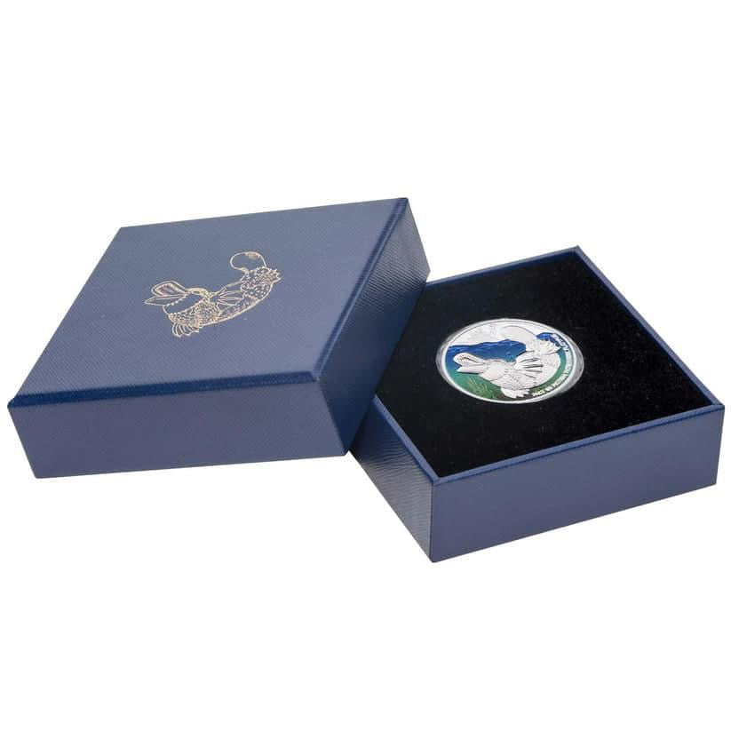 Patchwork Platypus 2024 Niue $5 2oz Silver Proof Coin Fact or Fiction