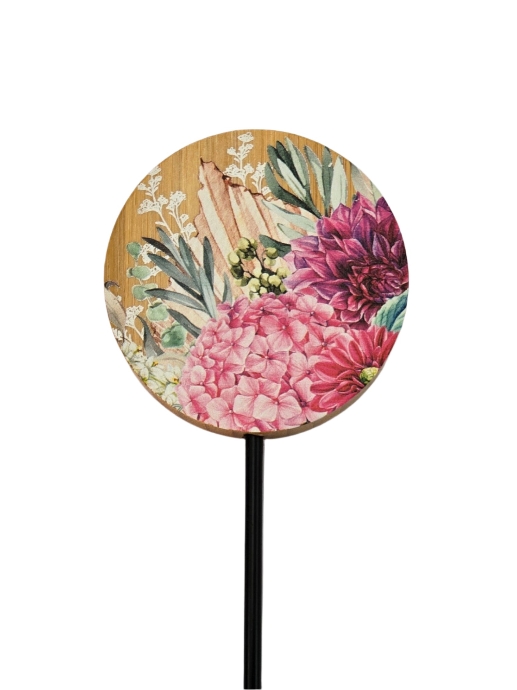 Lisa Pollock Bamboo Plant Pop with Stick | Chrysanthemum