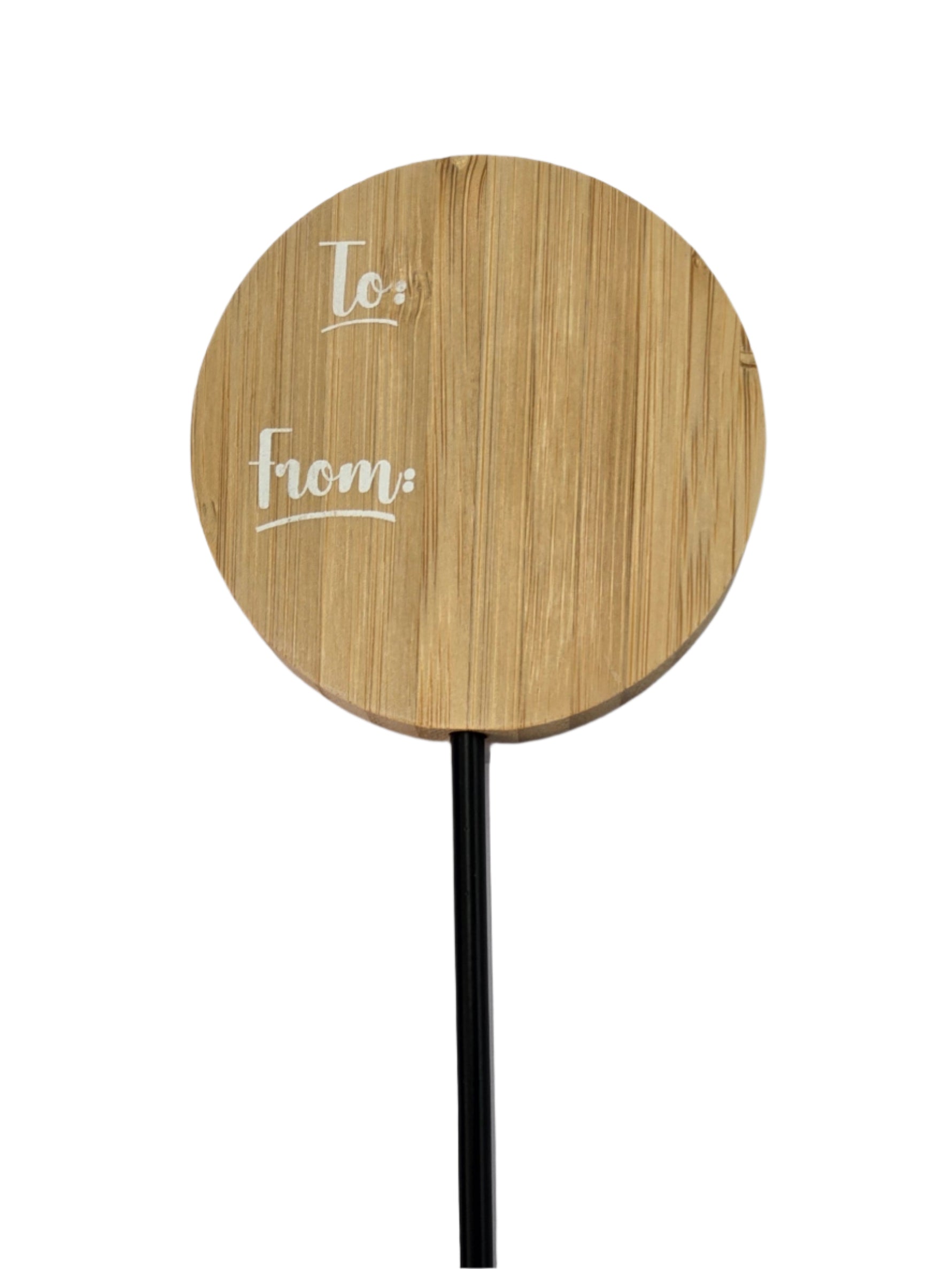 Lisa Pollock Bamboo Plant Pop with Stick | Love Grows Here