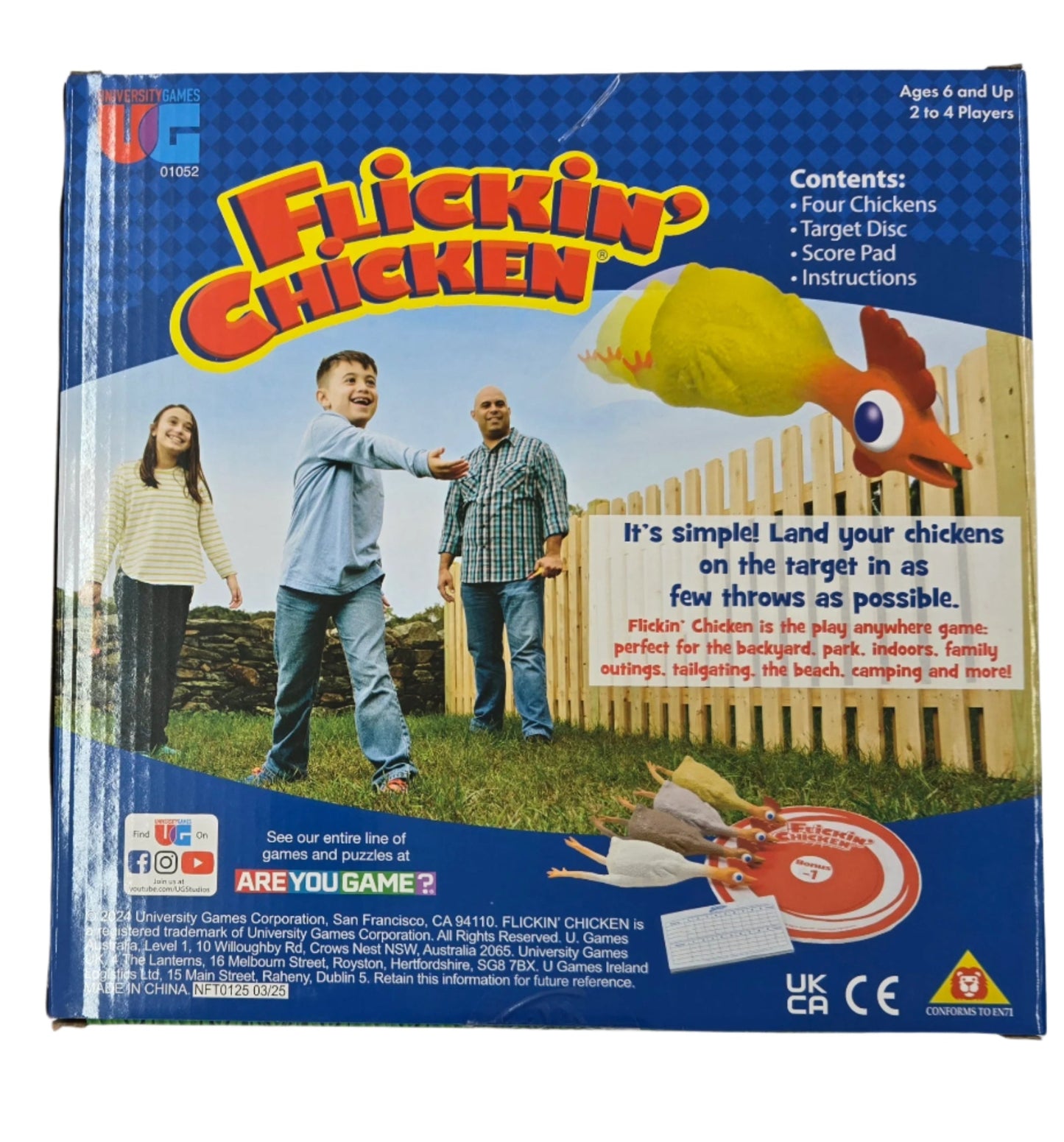 Flickin Chicken Game