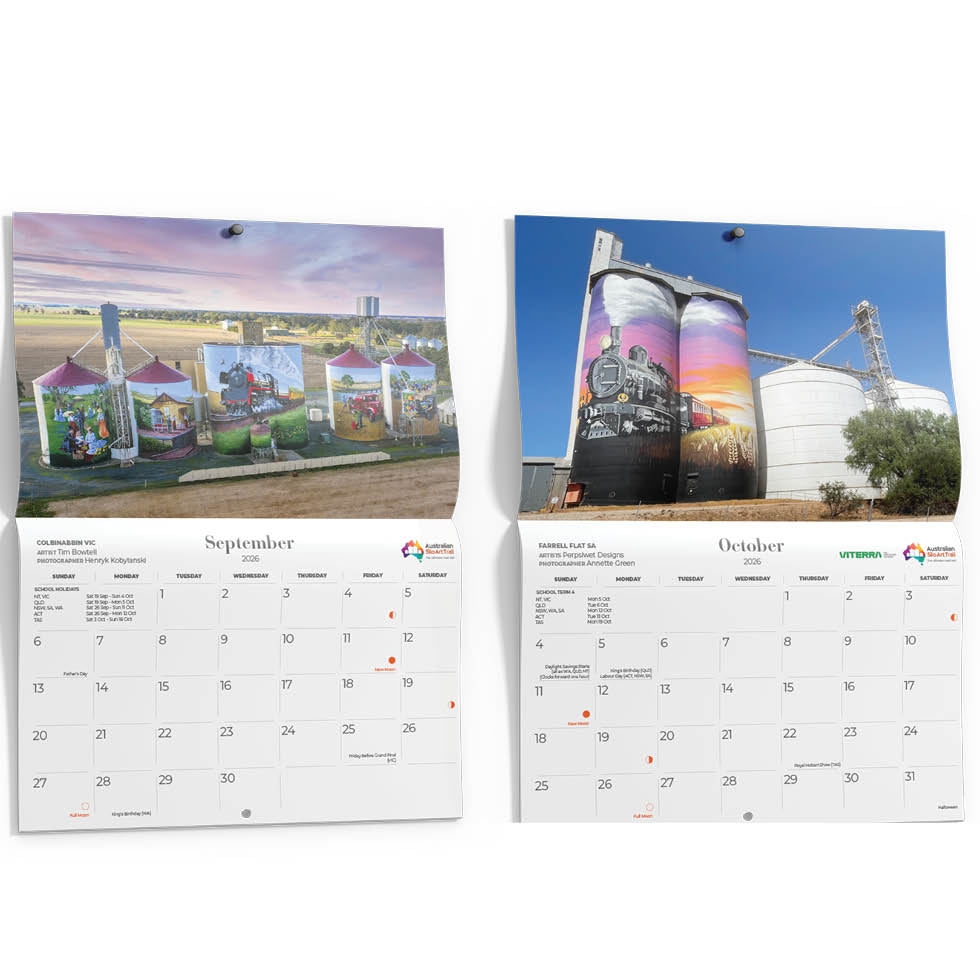 Silo Art Calendar 2026