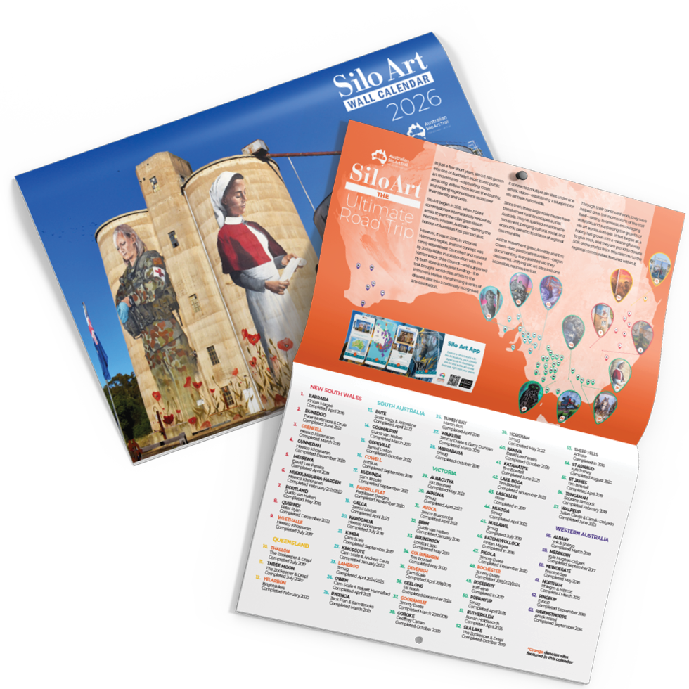Silo Art Calendar 2026