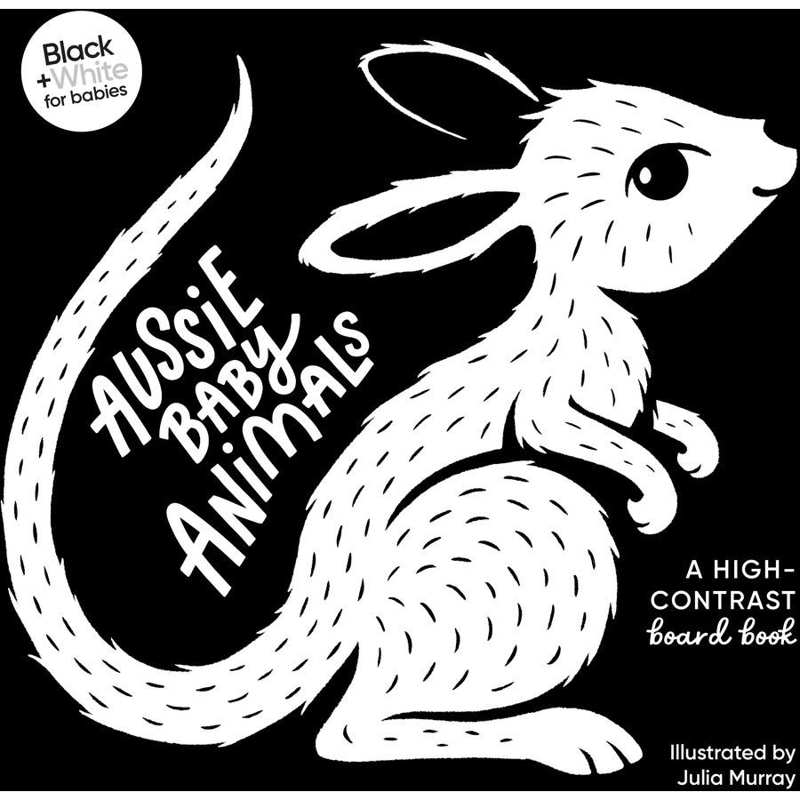 High Contrast Board Book | Aussie Baby Animals