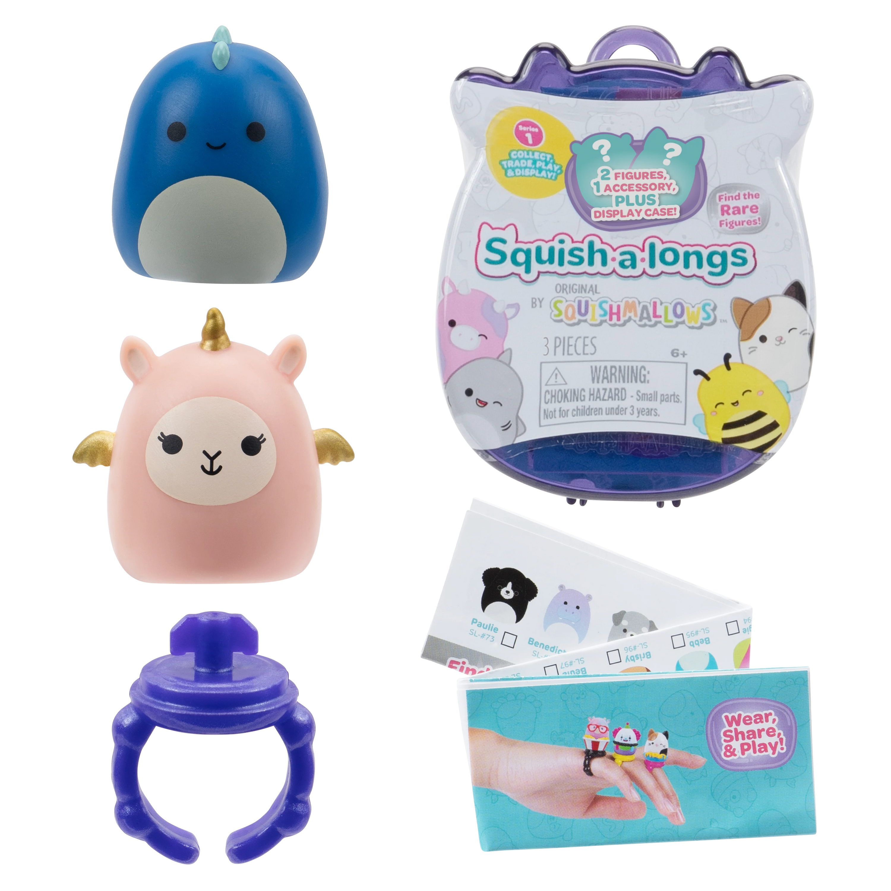 Squishmallows Squish-A-Longs Blind Assorted Series 1