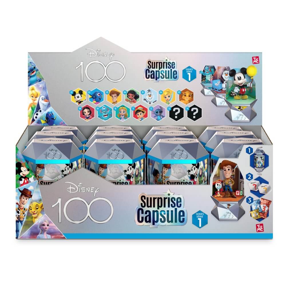 DISNEY 100 SUPRISE CAPSULES - SERIES 1