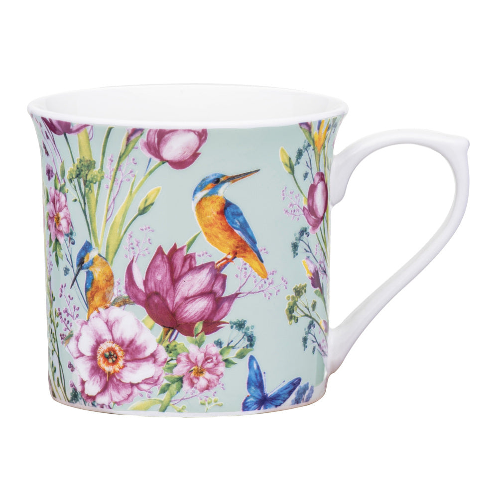 Ashdene Birds & Blooms Mug | Sage