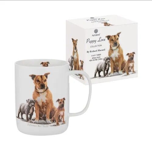 Ashdene Puppy Love Collection Mug | Staffy Terrier