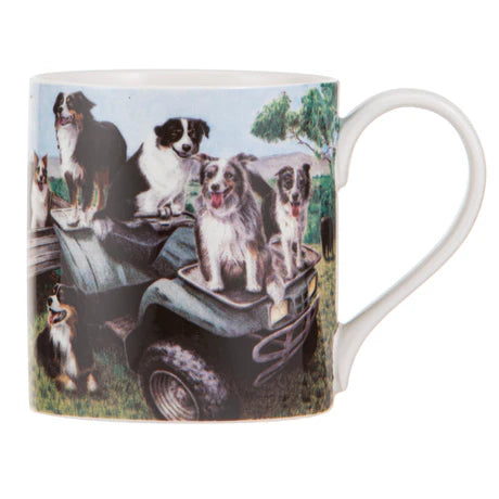 Ashdene Working Dogs Collection Mug | Quad Bike