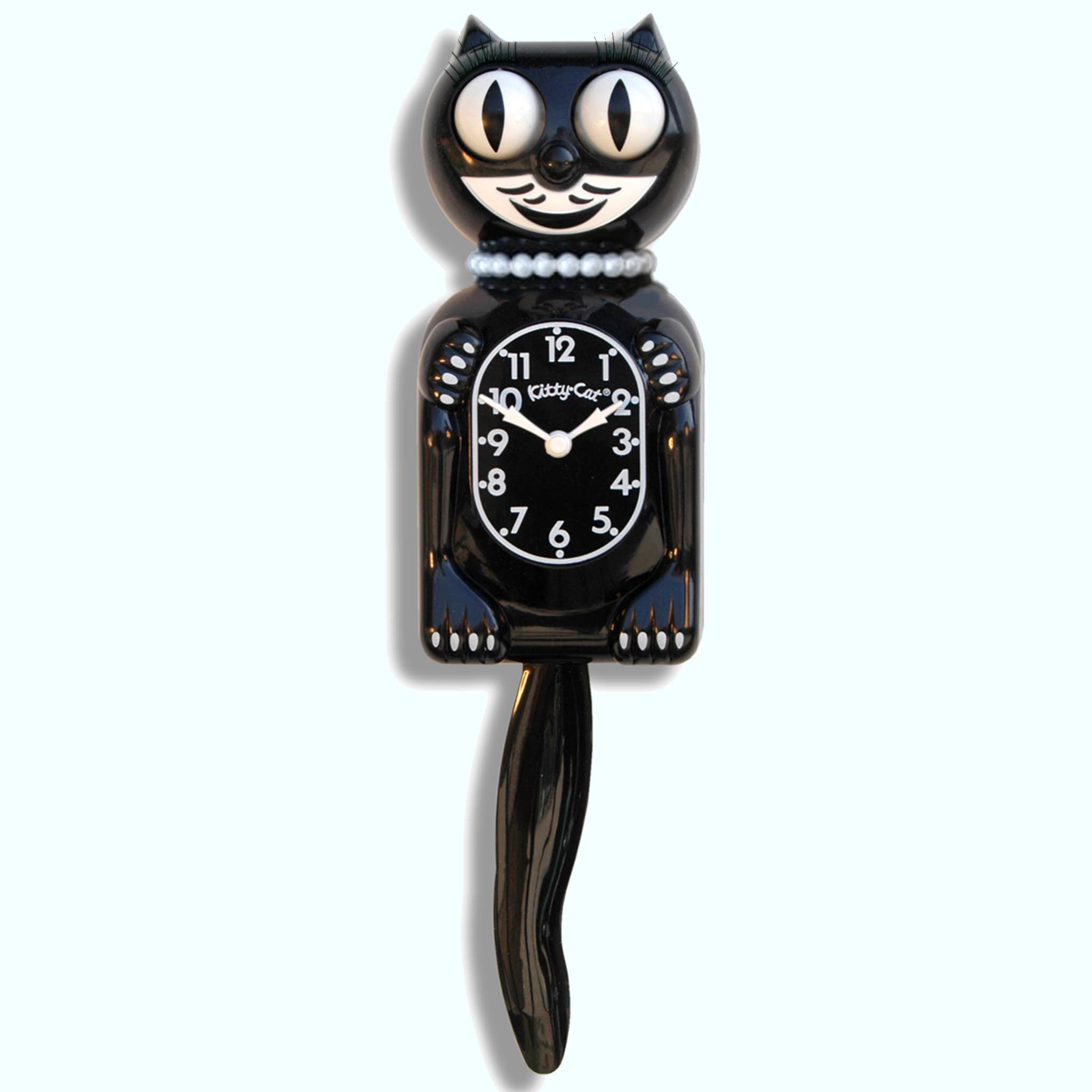 Miss Kitty-Cat Klock Classic Black