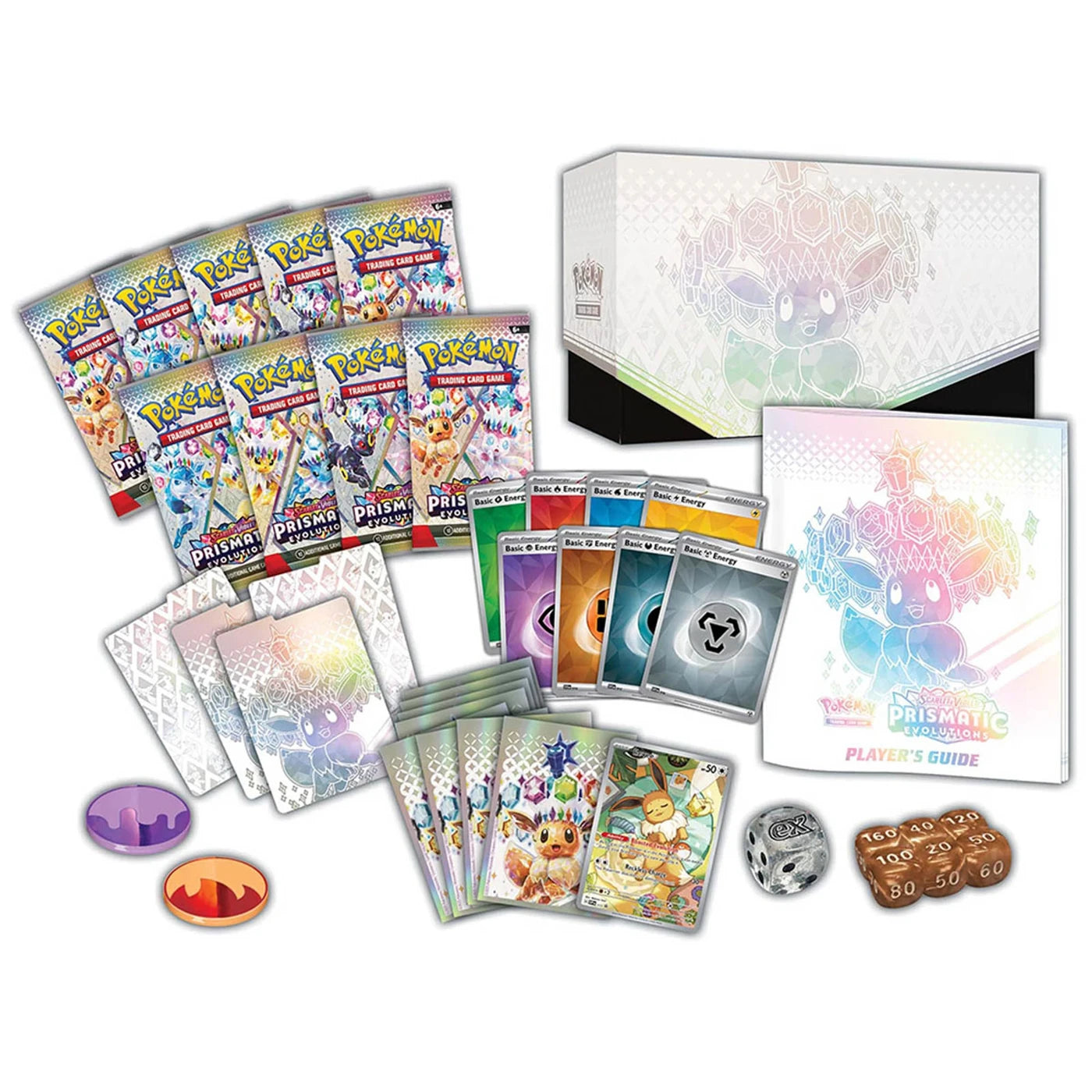 Pokemon TCG Scarlet & Violet 8.5 Prismatic Evolutions Elite Trainer Box