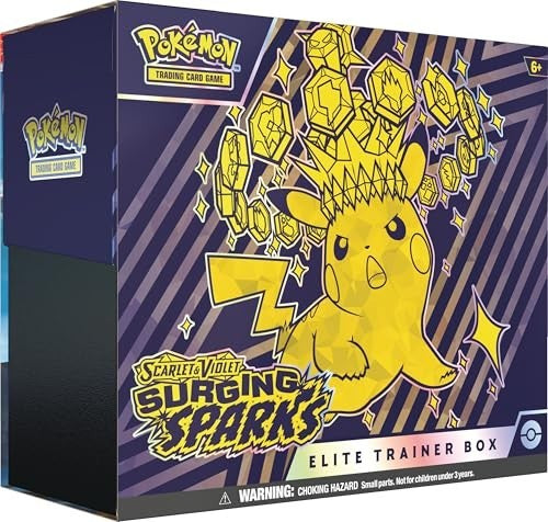 Pokemon Scarlet & Violet Surging Sparks Elite Trainer Box