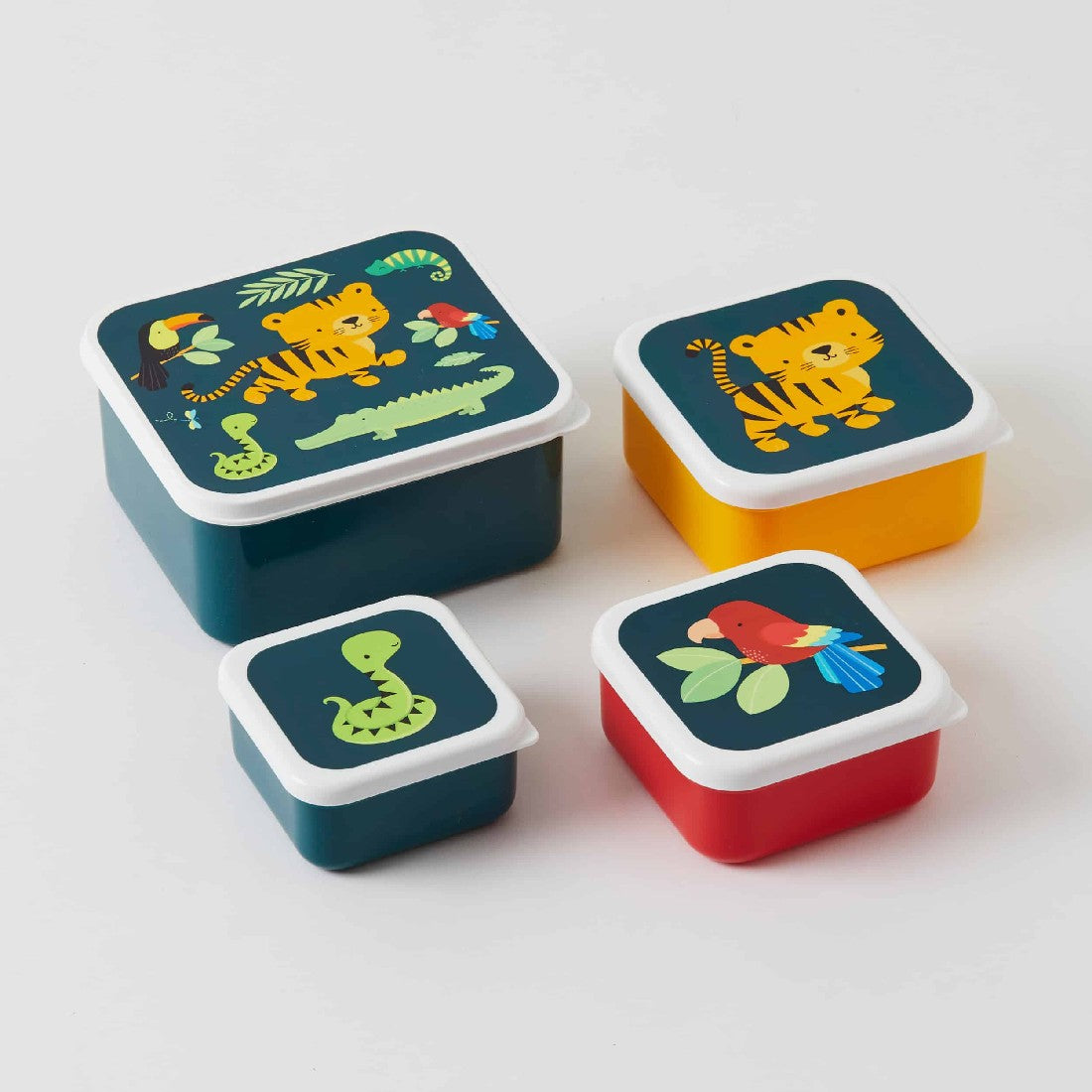 Lunch & Snack Box Set | Jungle Tiger