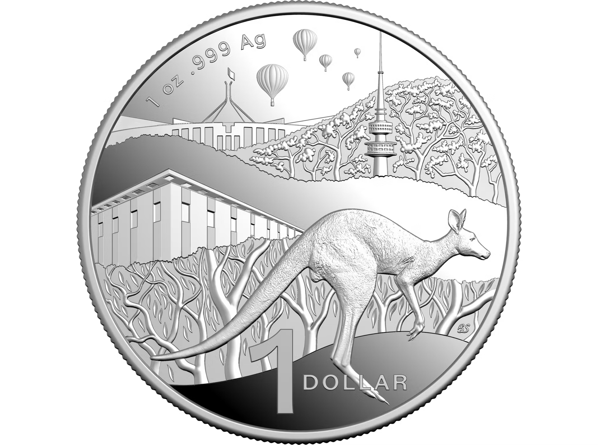 Mint Coins| Kangaroo Series $1 2025 1 oz Fine Silver Proof Coin