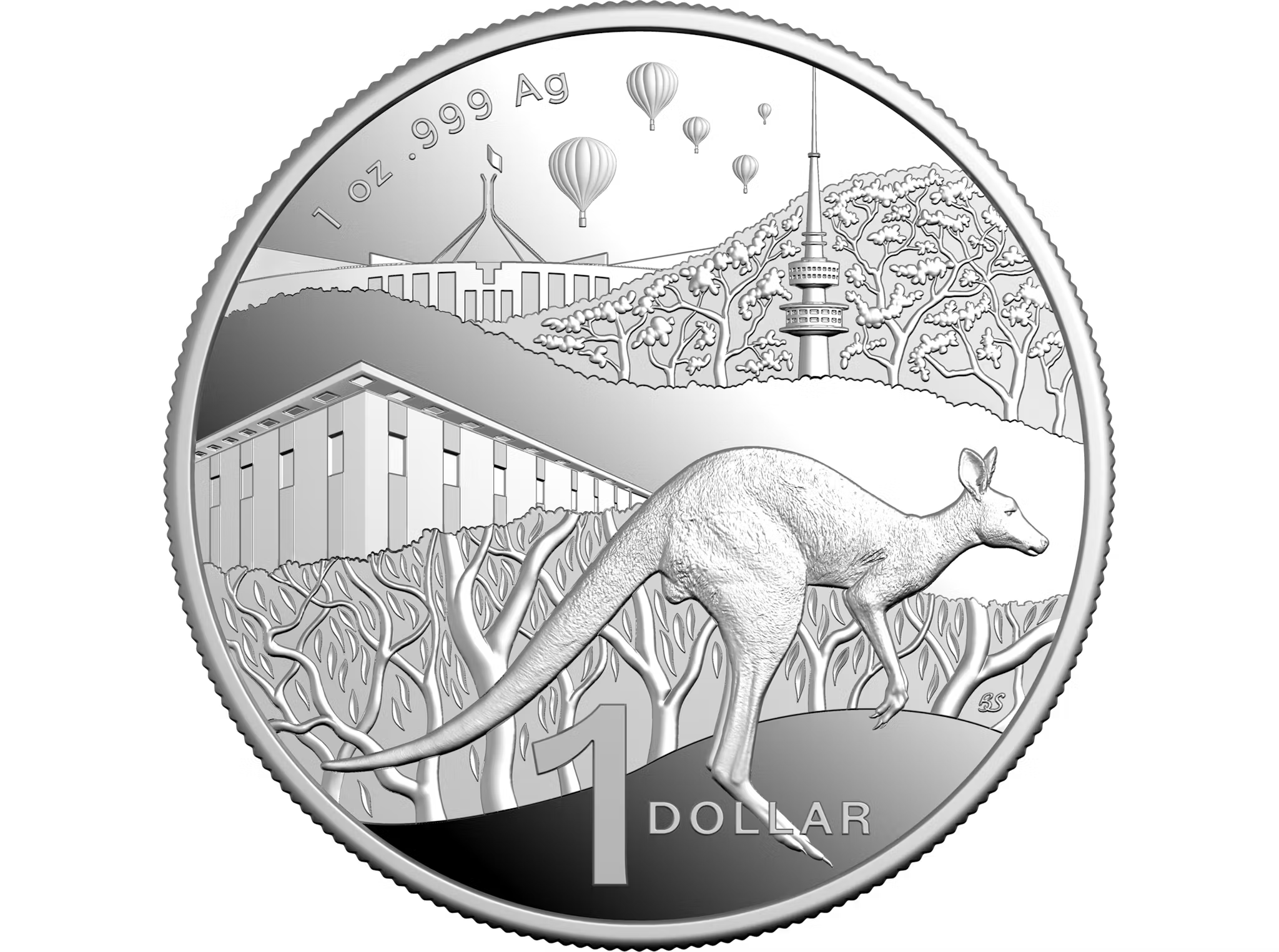 Mint Coins| Kangaroo Series $1 2025 1 oz Fine Silver Proof Coin