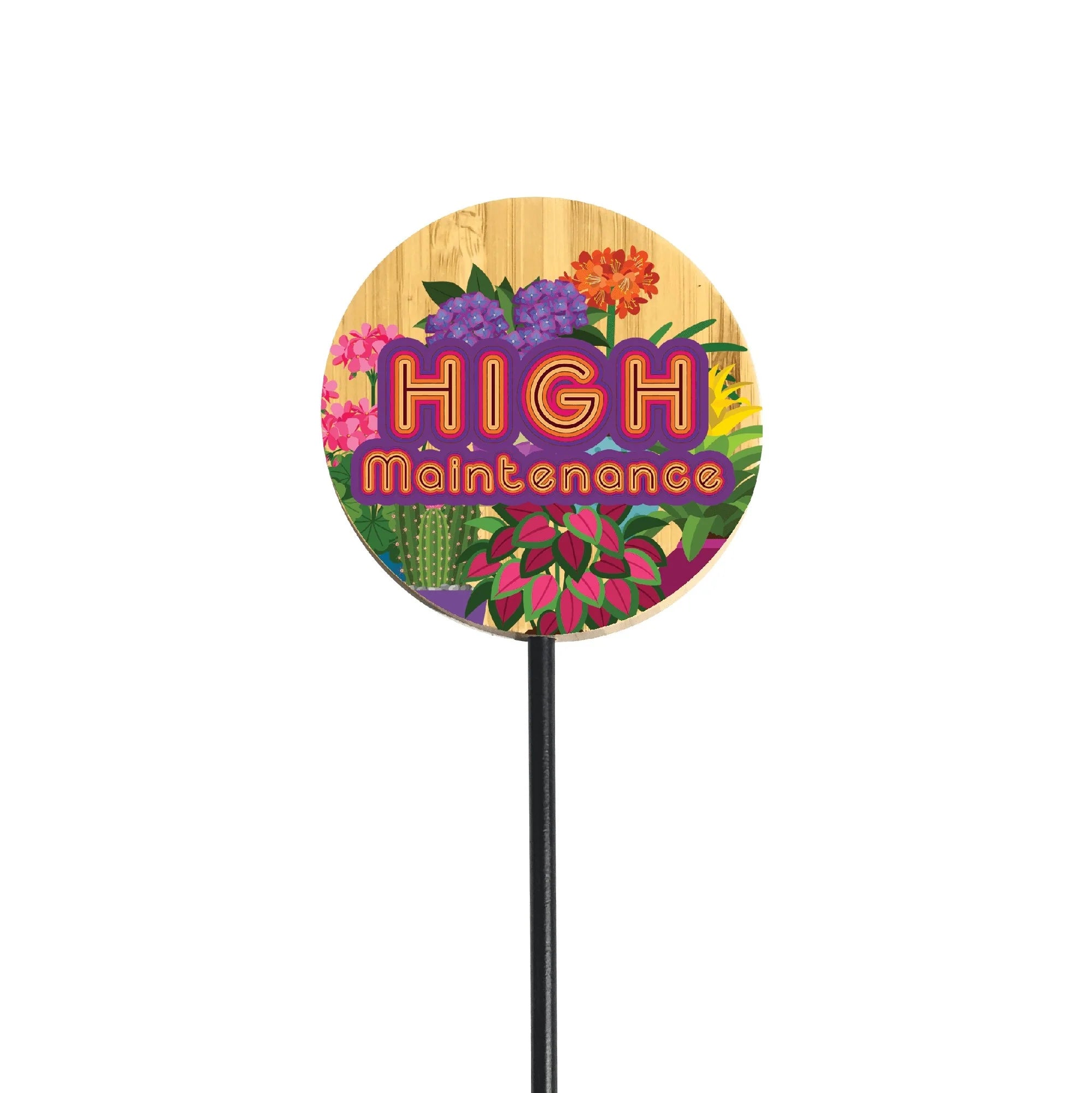 Lisa Pollock Bamboo Plant Pop with Stick | High Maintenance