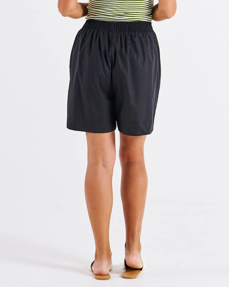 Pomona Cotton Short | Black