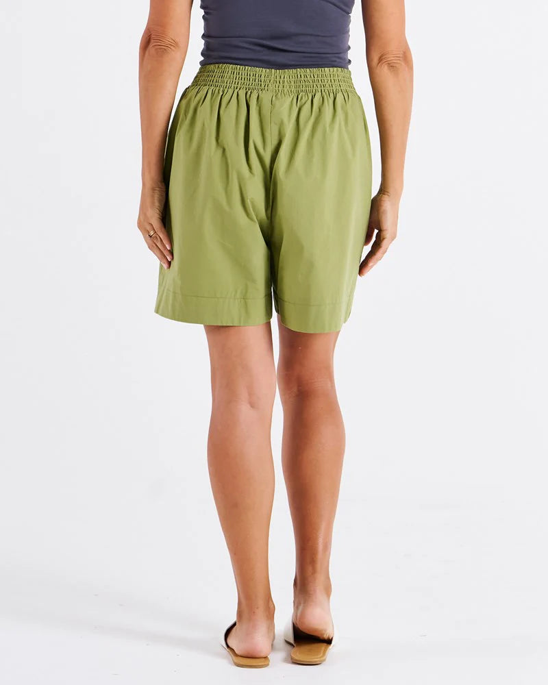 Pomona Cotton Short | Pistachio