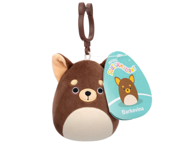 Squishmallows 3.5 Inch Clip | Barkevina The Chihuaha