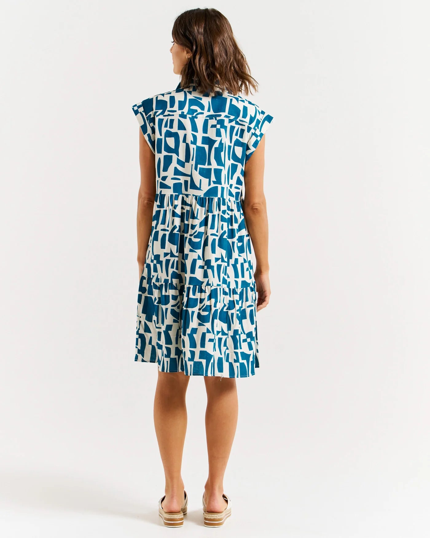 Zurich Dress | Geo Print