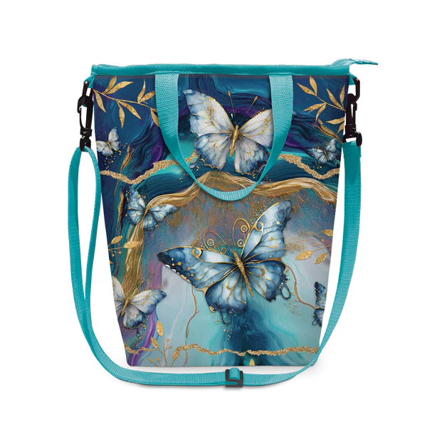 Lisa Pollock Champagne Cooler Bag | Tranquil Butterflies