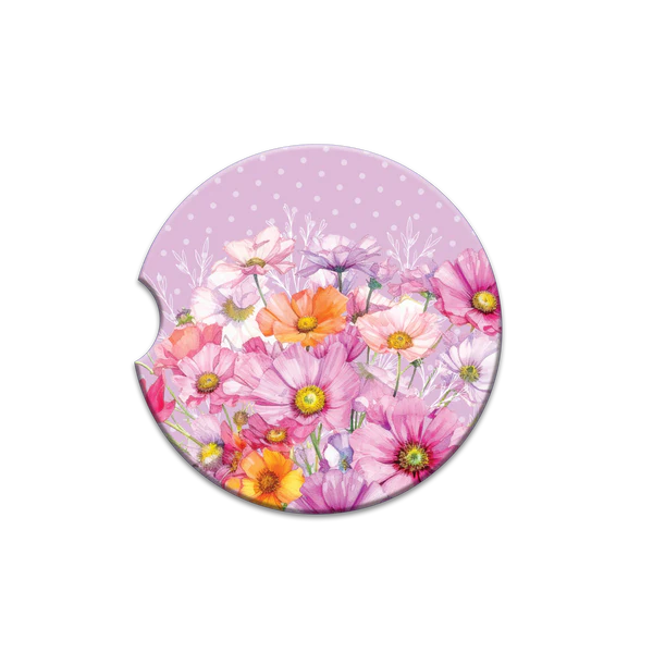 Lisa Pollock Car Coaster | Wistful Wildflowers