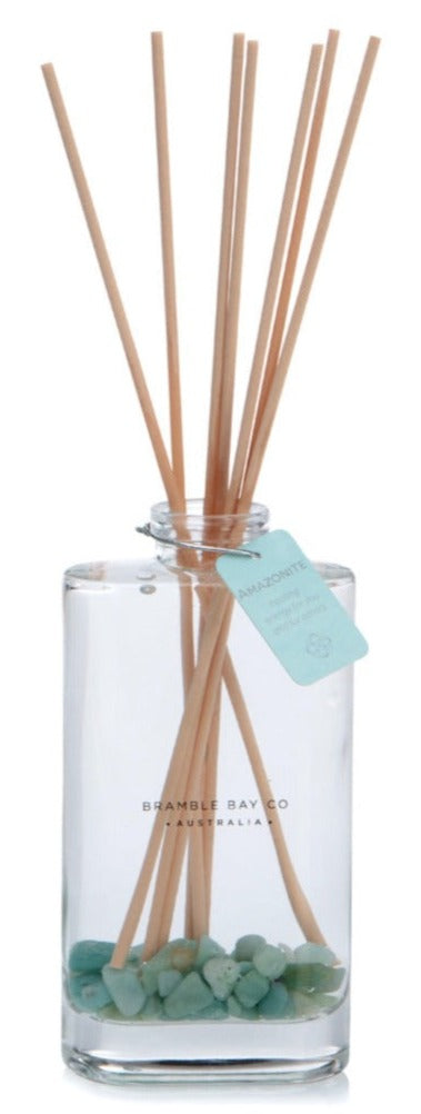 The Crystal Infusions Collection Amazonite Diffuser | Spring Rain & Lotus