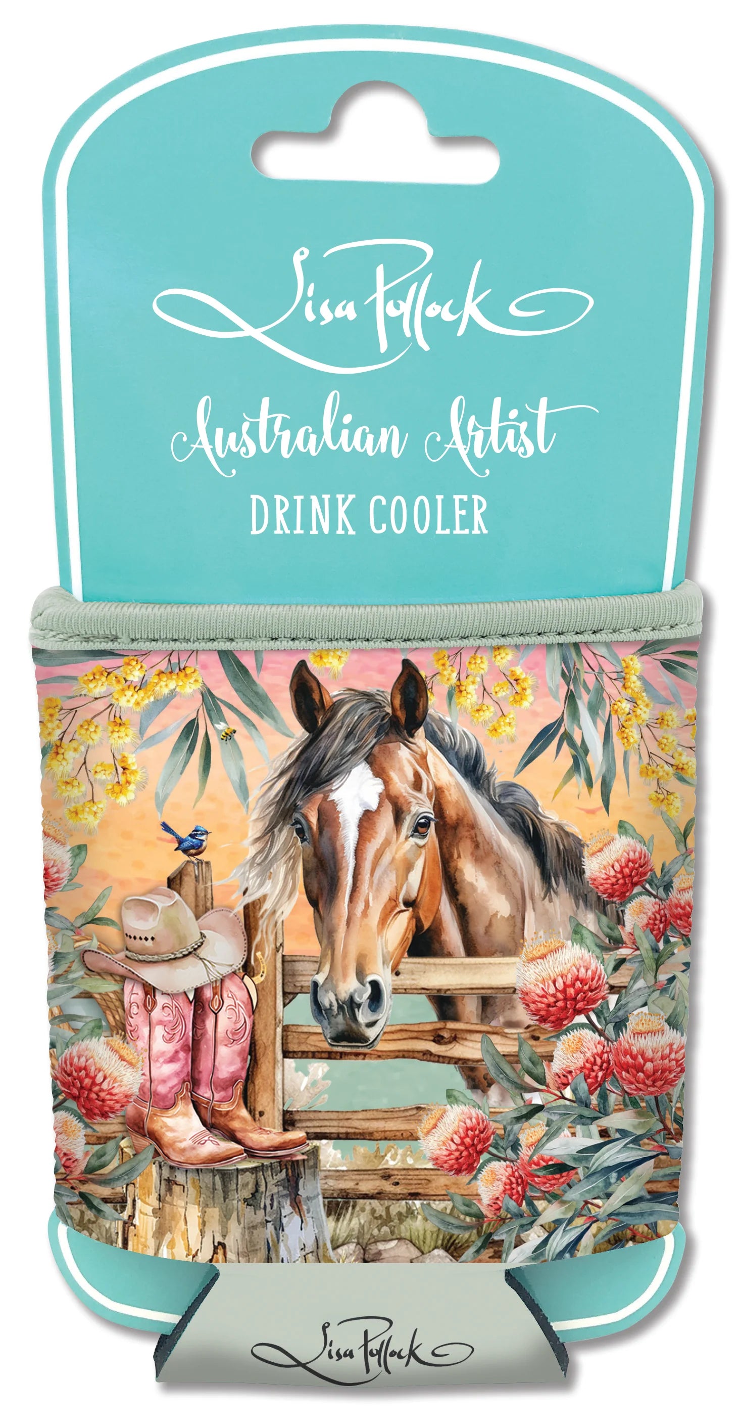 Lisa Pollock Drink Cooler | Country Dusk