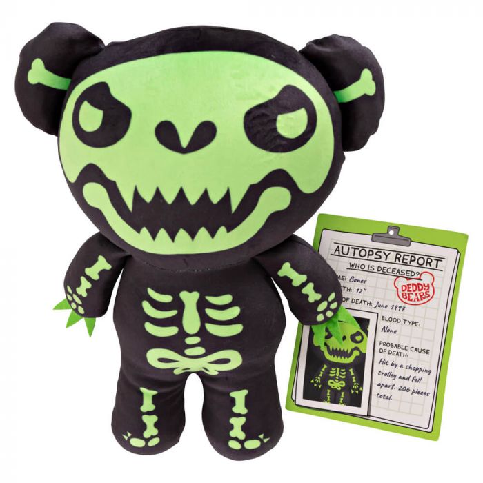 Deddy Bear Plush In A Bag Bones