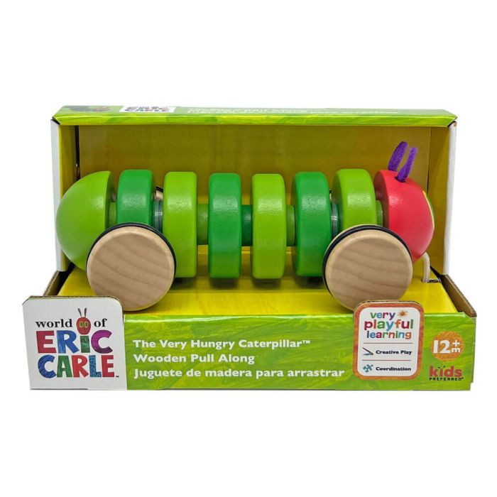 Very Hungry Caterpillar Wooden Pull Along