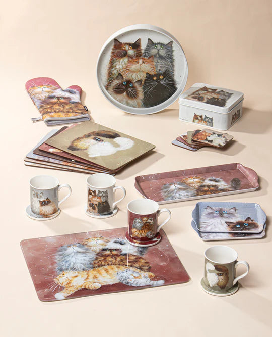 Ashdene Kim's Cats Collection Mug & Saucer | Family Friends