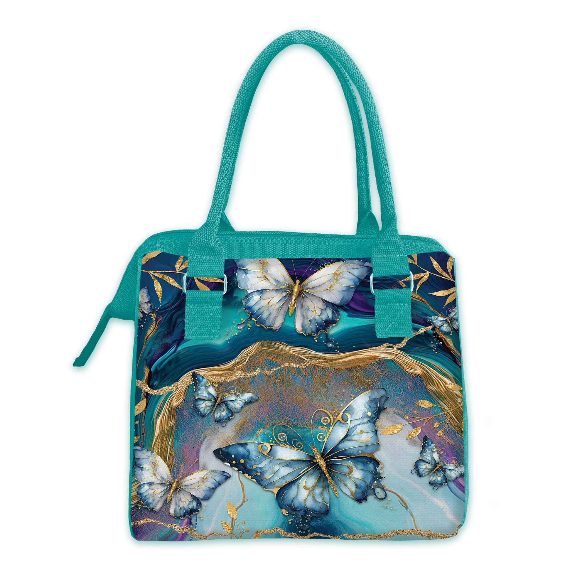 Lisa Pollock Lunch Cooler Bag | Tranquil Butterflies