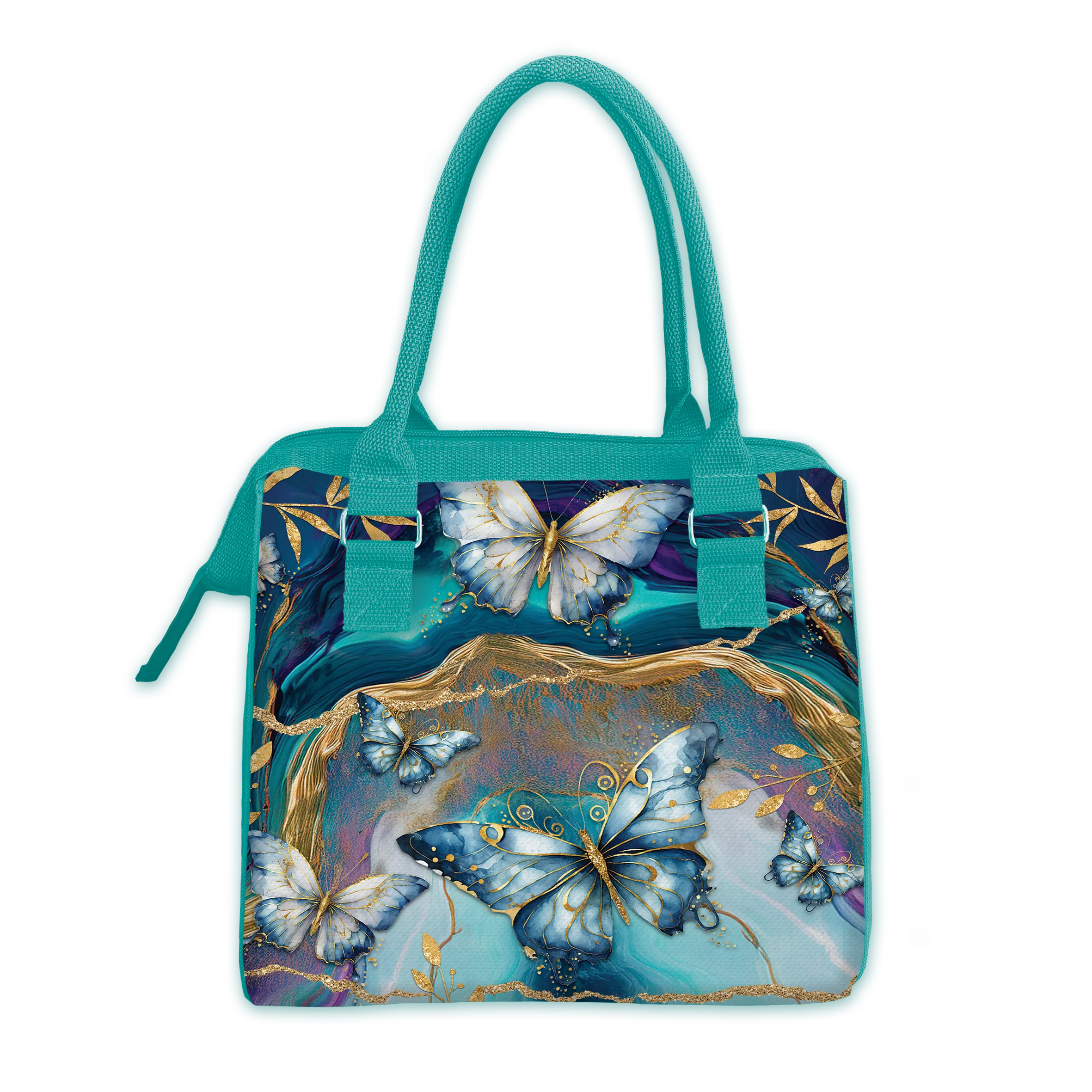 Lisa Pollock Lunch Cooler Bag | Tranquil Butterflies