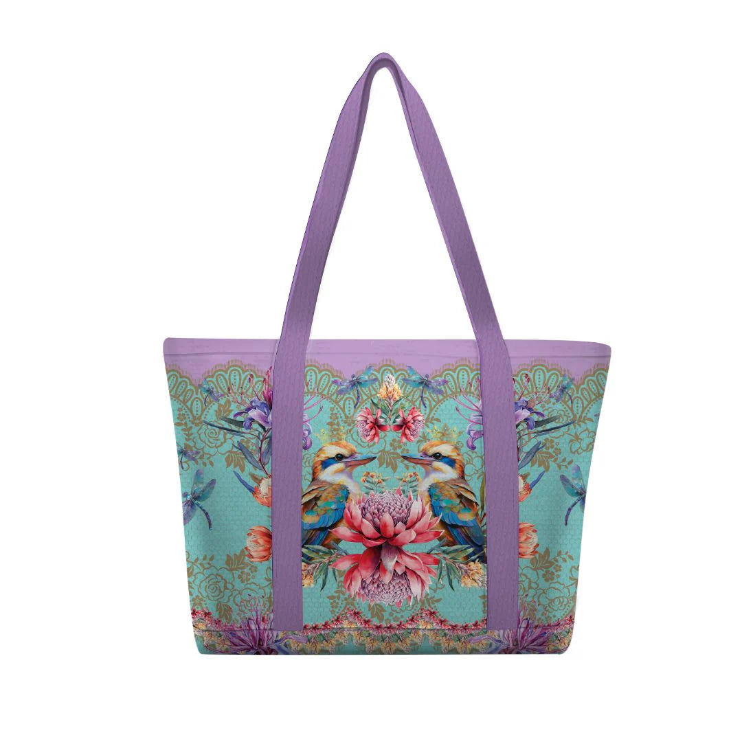 Lisa Pollock Insulated Tote Bag | Vintage Kookaburras