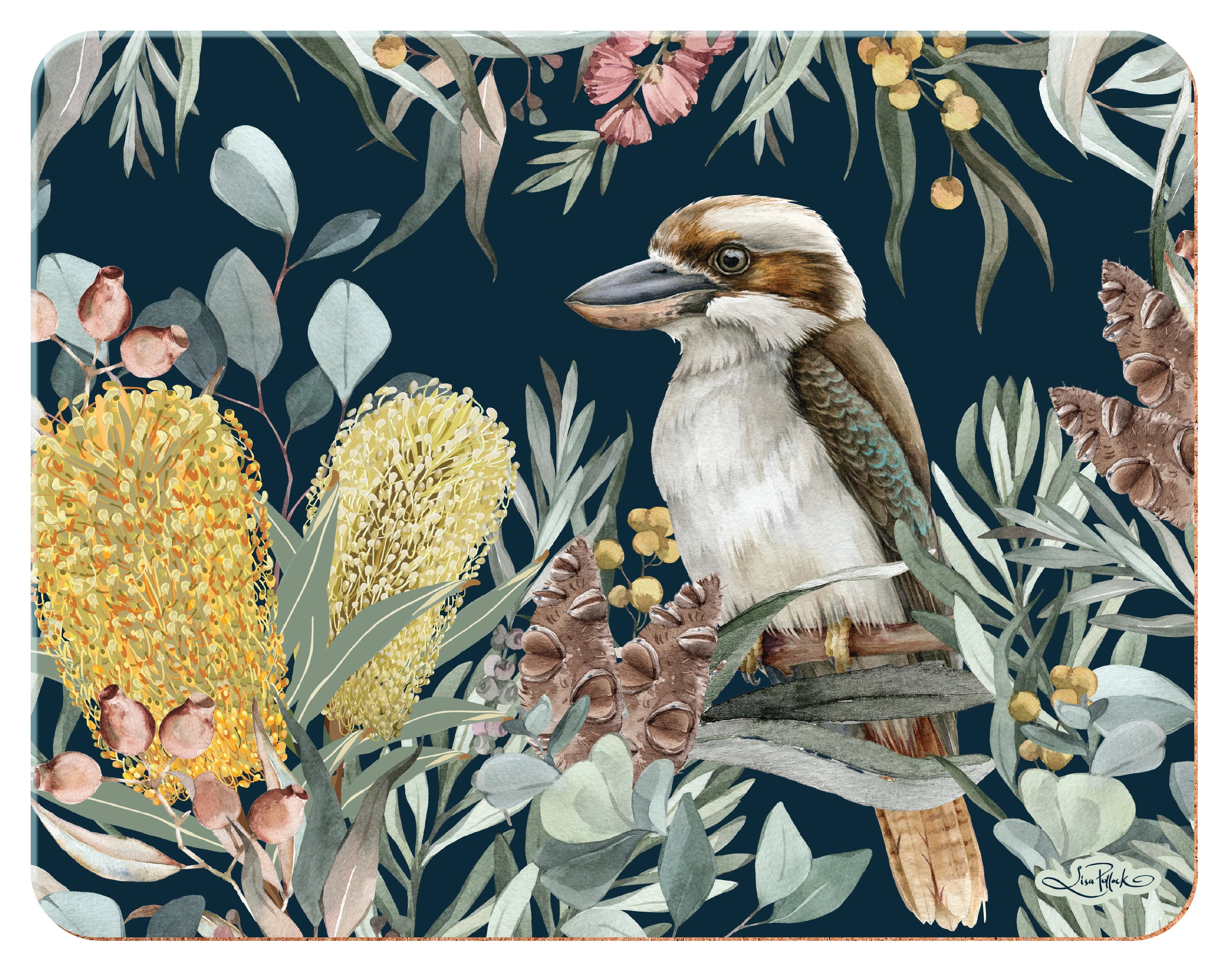 Lisa Pollock Placemats 6pk | Bush Guardian