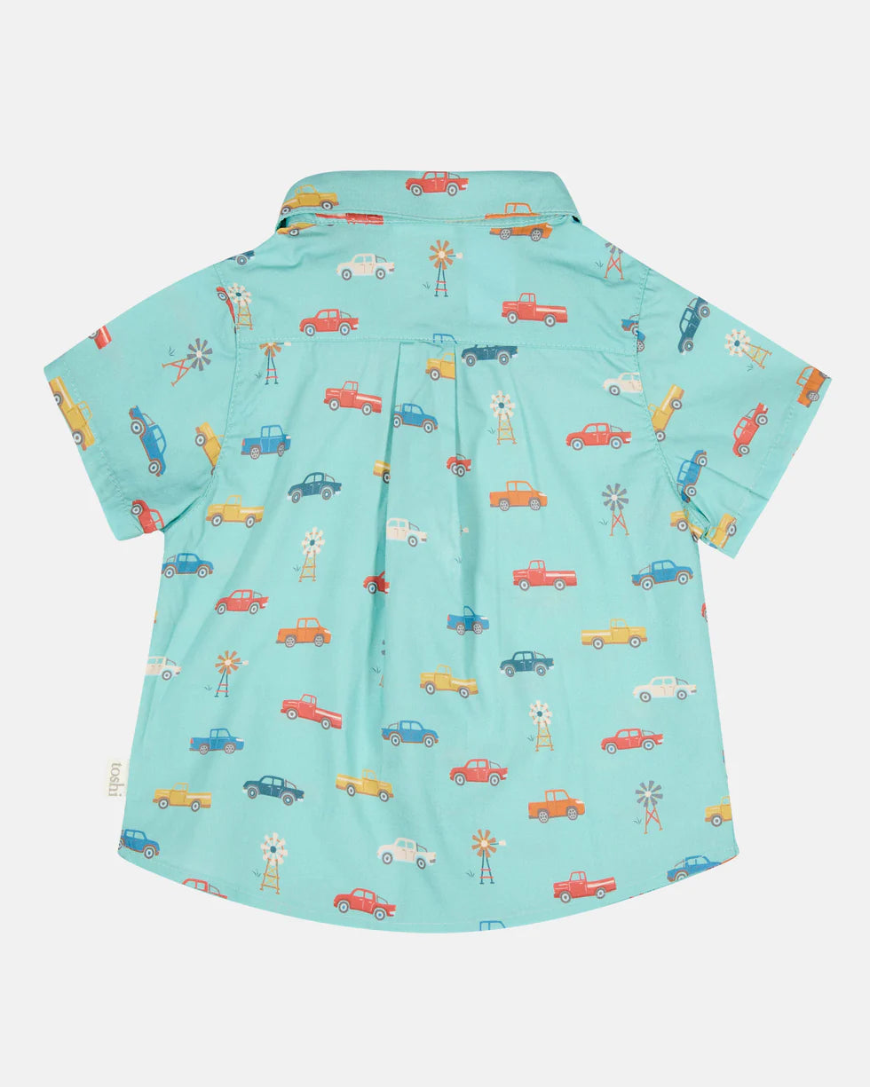 Toshi Shirt Banjo | Utes Teal