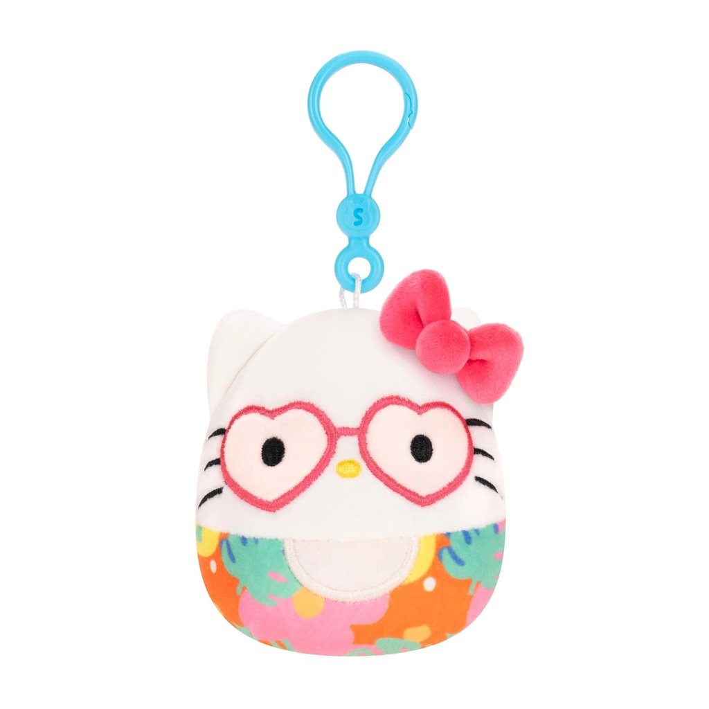 Squishmallows Hello Kitty & Friends Tropical 3.5inch Clip | Hello Kitty