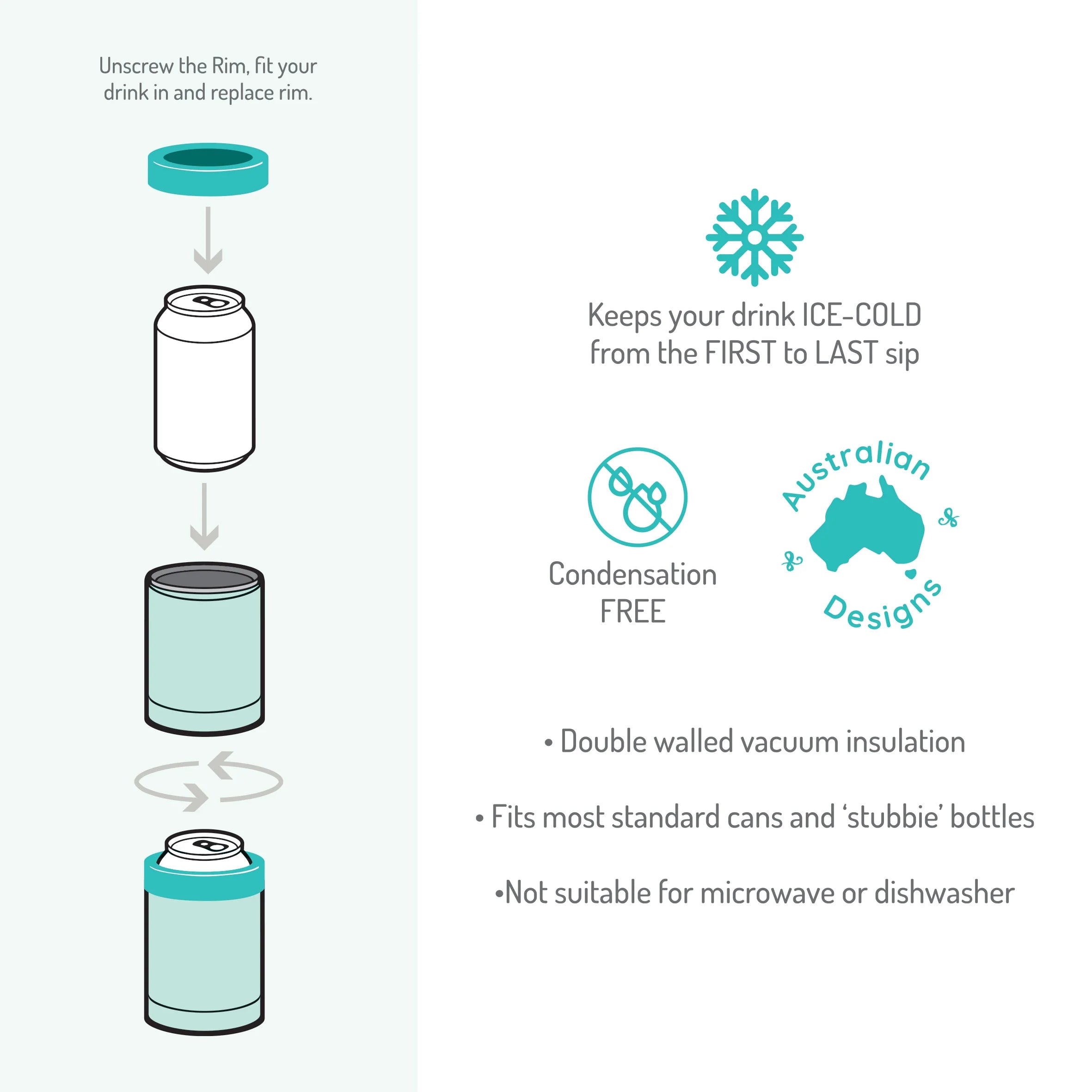 Lisa Pollock Coldie Cooler | AFL Footy & Beer