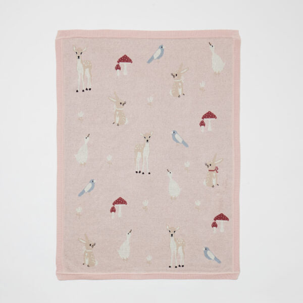 Jiggle & Giggle Knitted Blanket | Enchanted