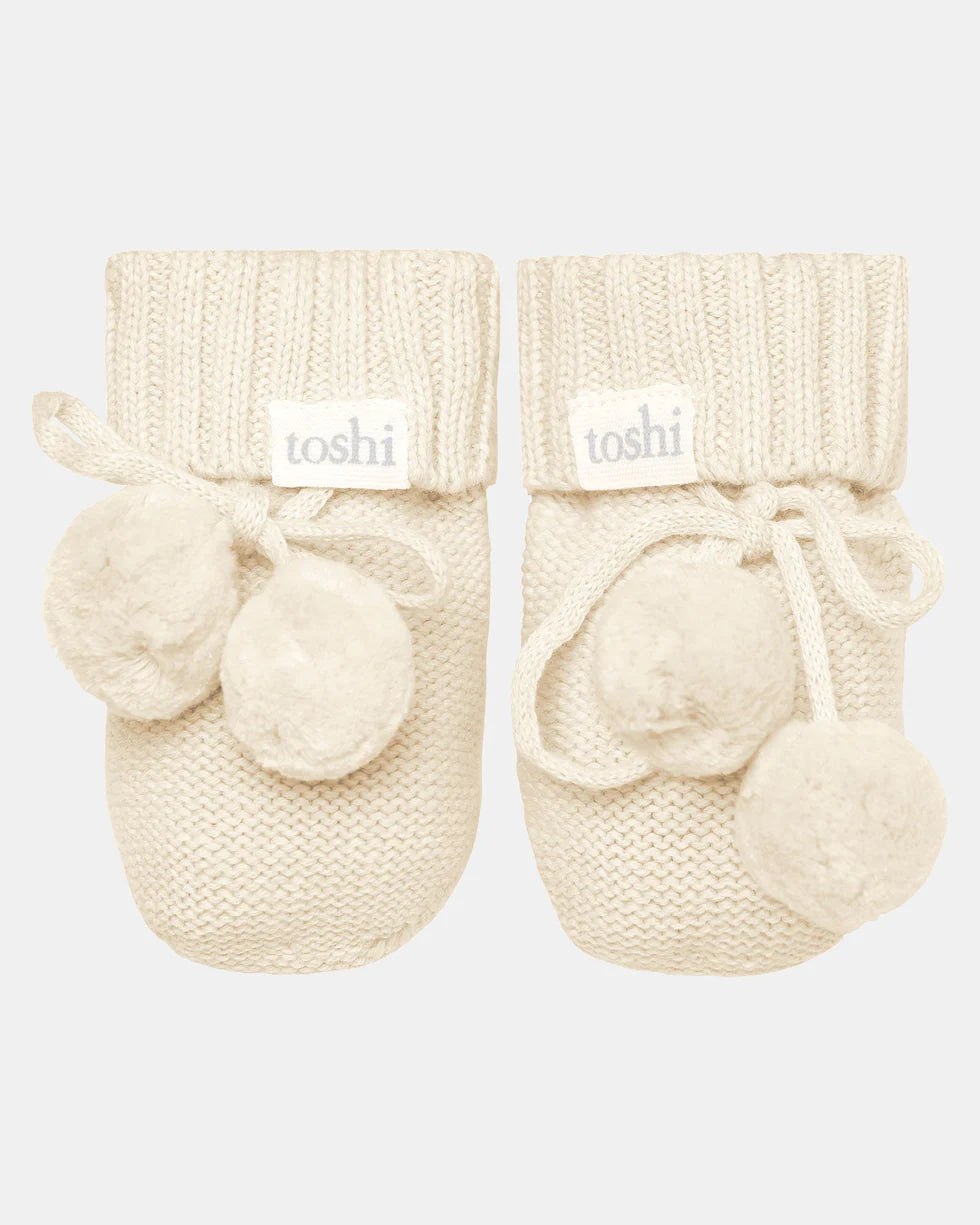 Toshi Organic Booties Marley | Feather