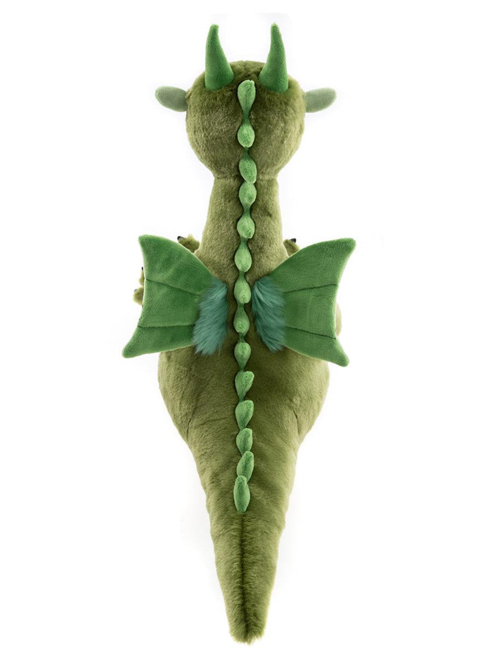 Charlie Bears Bearhouse I Deck Large Plush Green Dragon