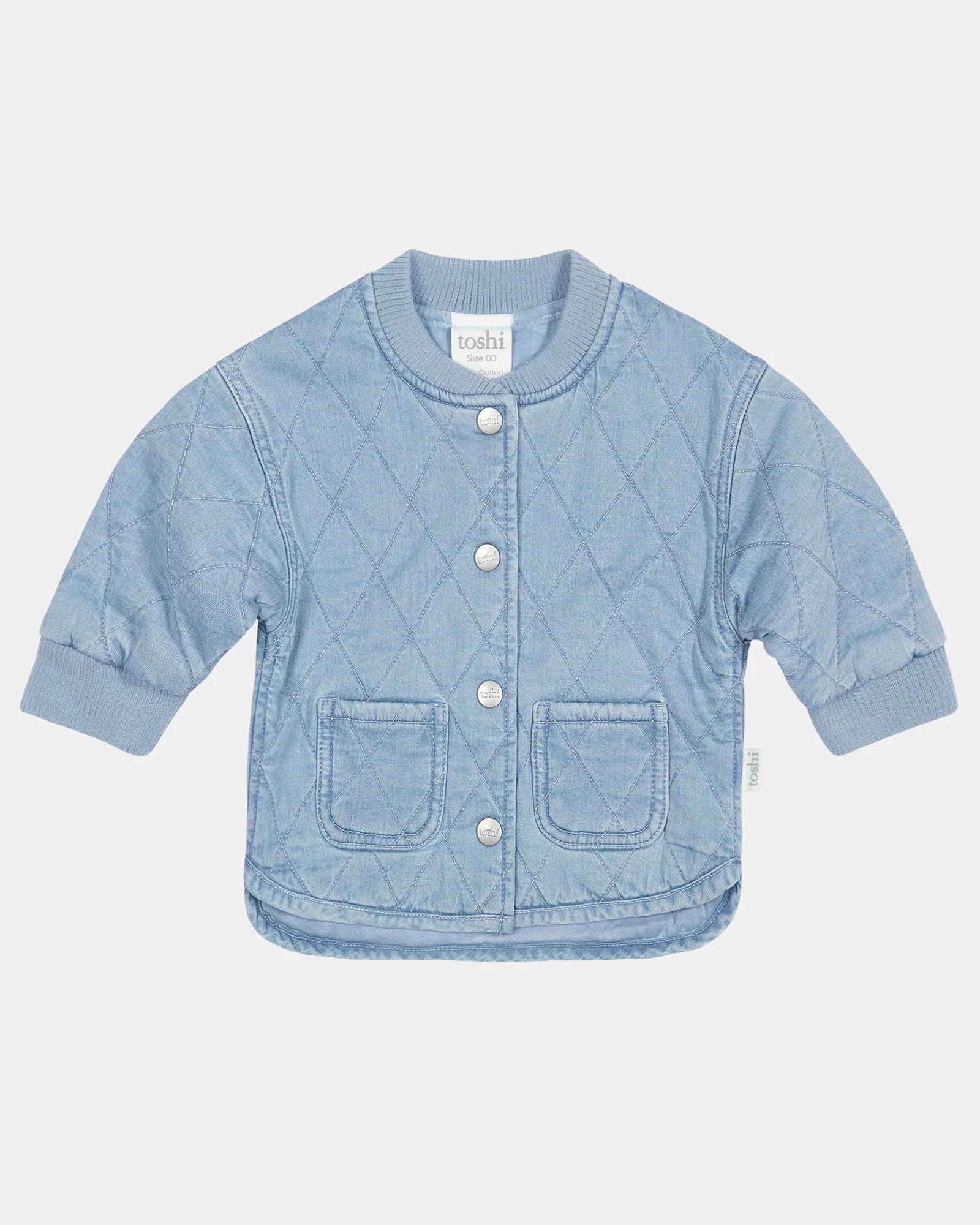 Toshi Baby Shacket Denim | Brumby