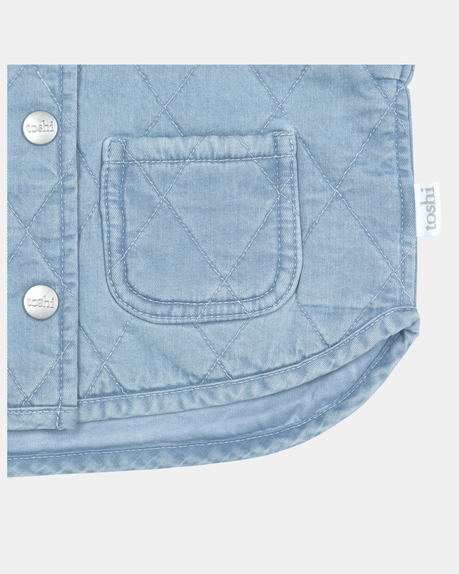 Toshi Baby Shacket Denim | Brumby