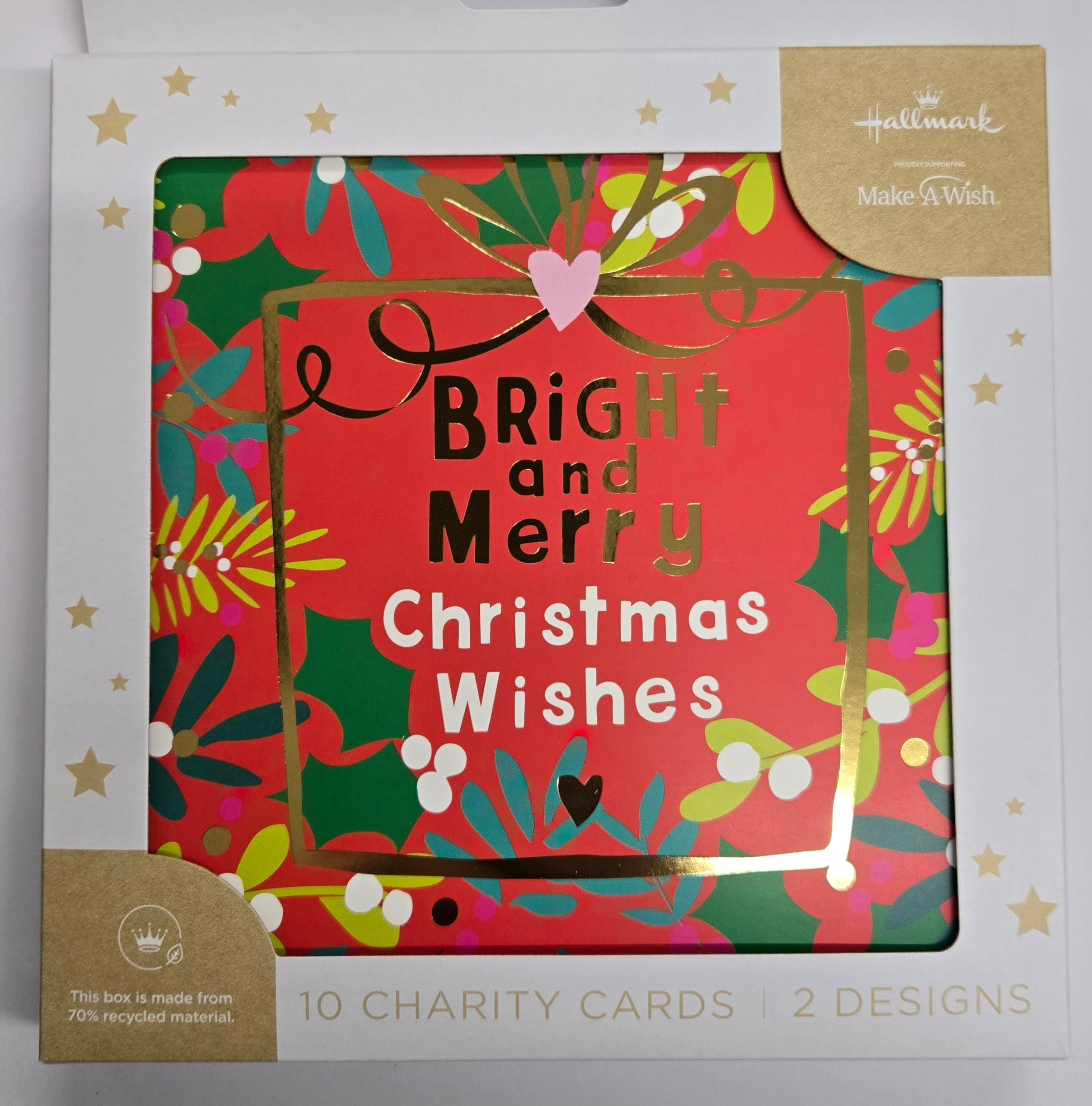 Hallmark 2025 Christmas Boxed Cards | Present & Star