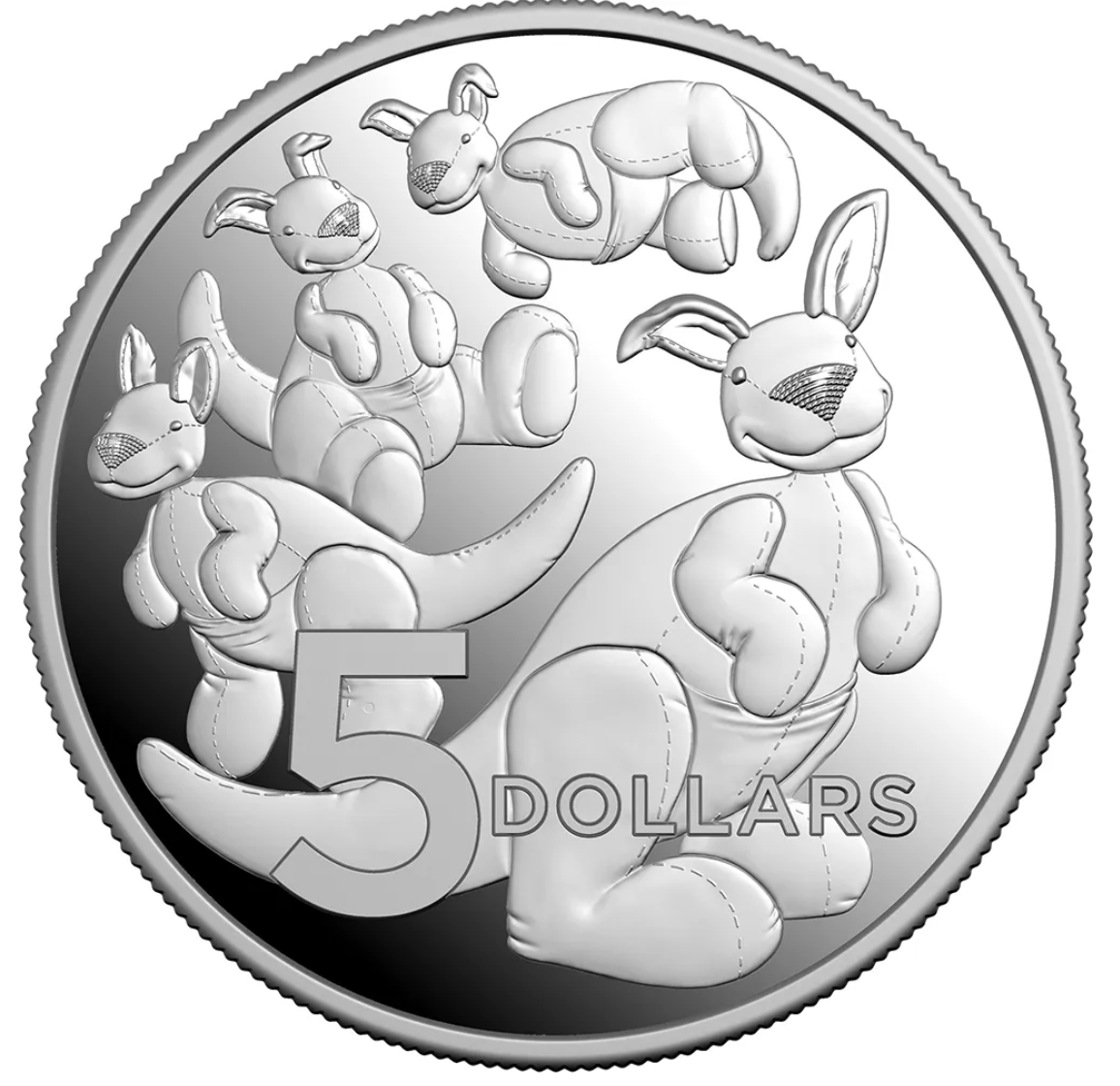 Mint Coins | 2024 $5 1 oz Fine Silver Proof Baby Coin Toy Kangaroo