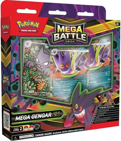 Pokemon TCG Mega Gengar ex or Mega Diancie ex Battle Deck