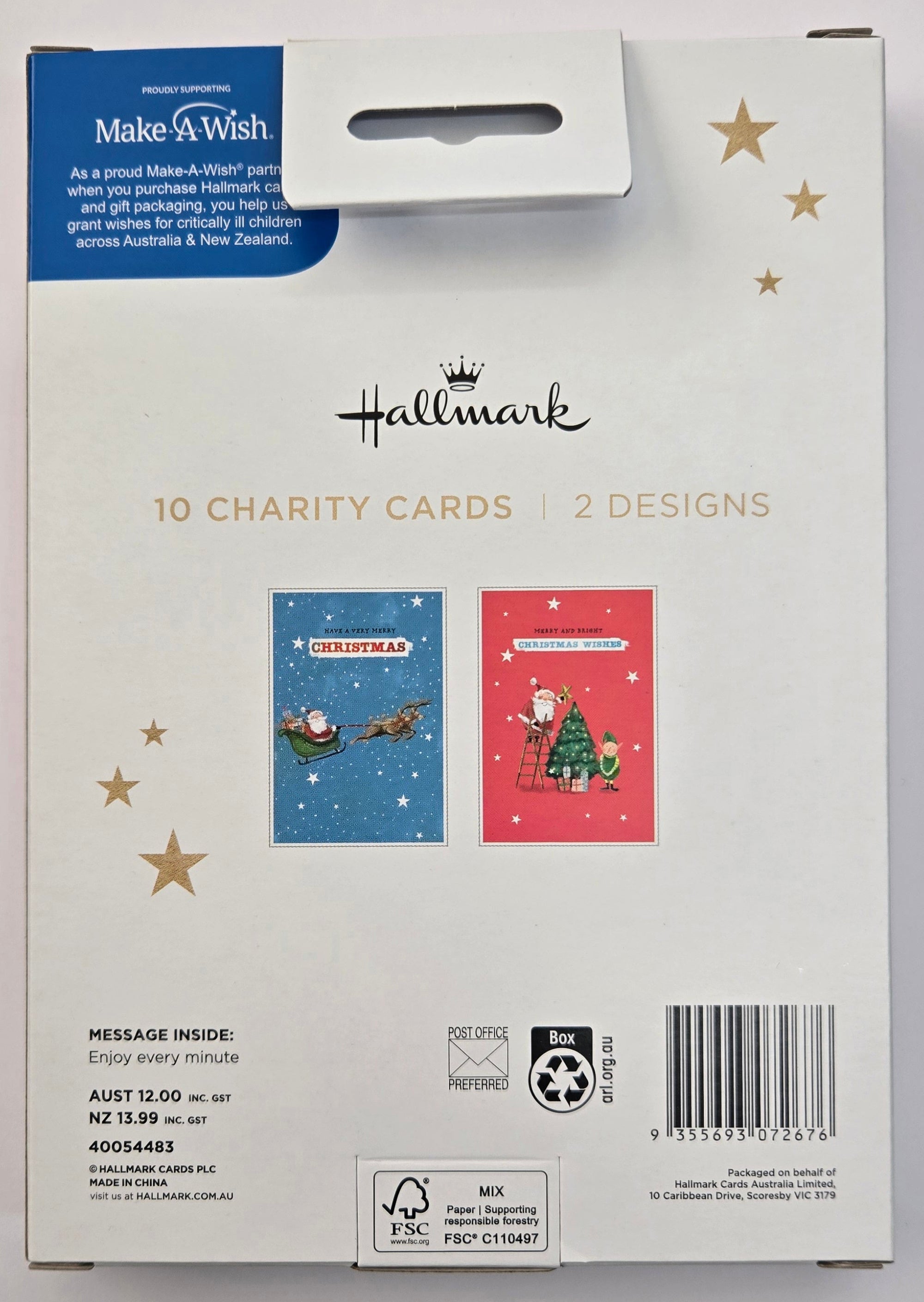 Hallmark 2025 Christmas Boxed Cards | Sleigh & Tree