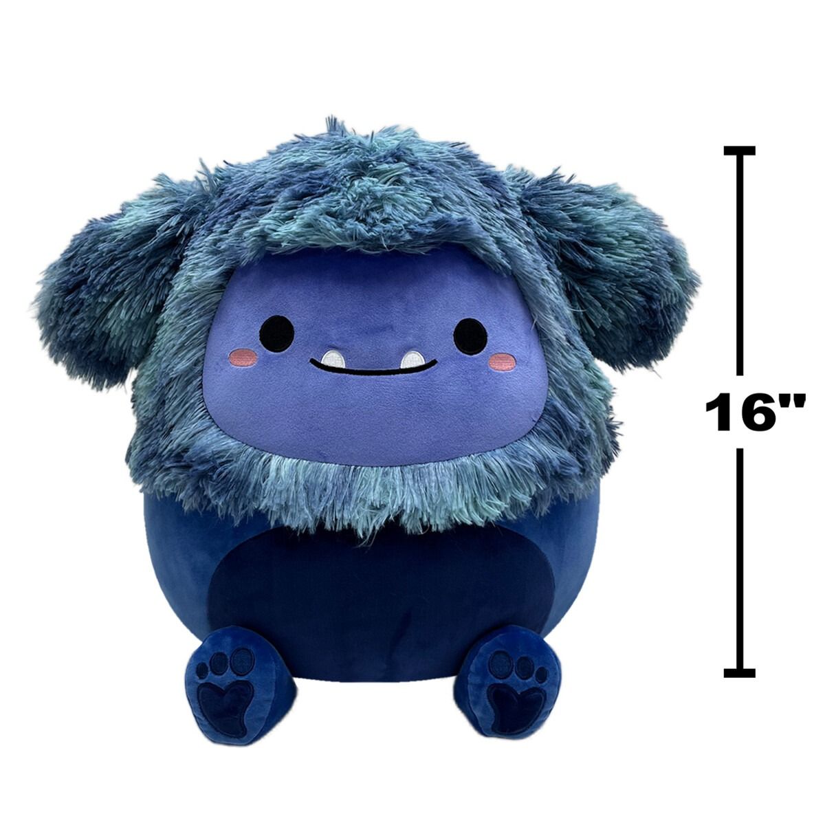 Squishmallows 16inch | Dani the Navy Blue Bigfoot